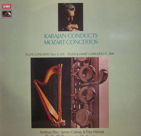 Mozart-Flute Concertos-HMV-Vinyl LP