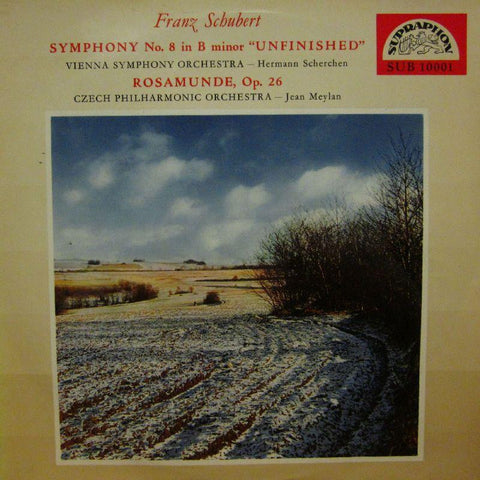 Schubert-Symphony No.8/Rosamunde-Supraphon-Vinyl LP