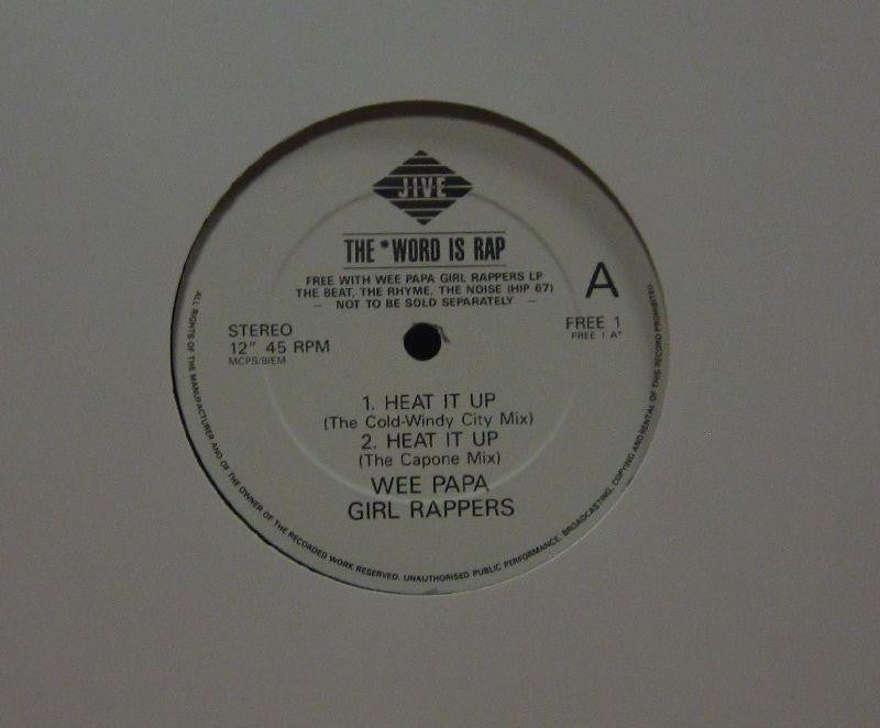 Wee Papa Girl Rappers-The Word Is Rap-JIVE-12" Vinyl