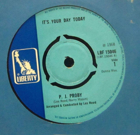 P.J Proby-It's Your Day Today-Liberty-7" Vinyl