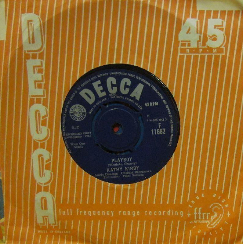 Kathy Kirby-Playboy-Decca-7" Vinyl