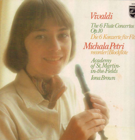 Vivaldi-The 6 Flute Concertos-Philips-Vinyl LP