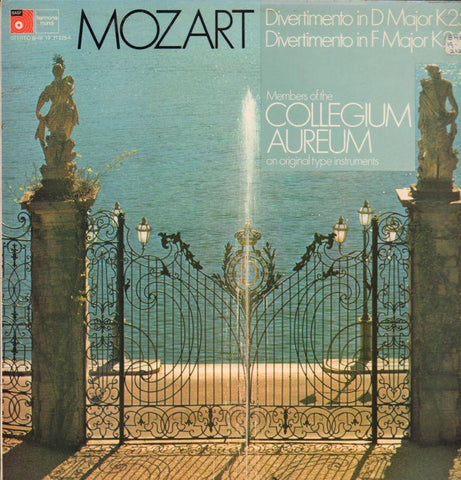 Mozart-Divertimento In D Major-Basf-Vinyl LP Gatefold