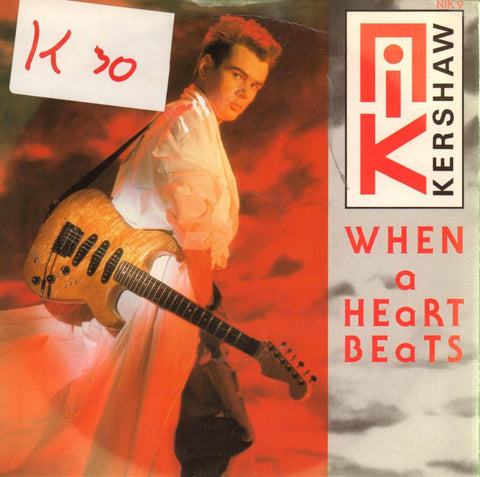 Nik Kershaw-When A Heart Beats-MCA-7" Vinyl P/S