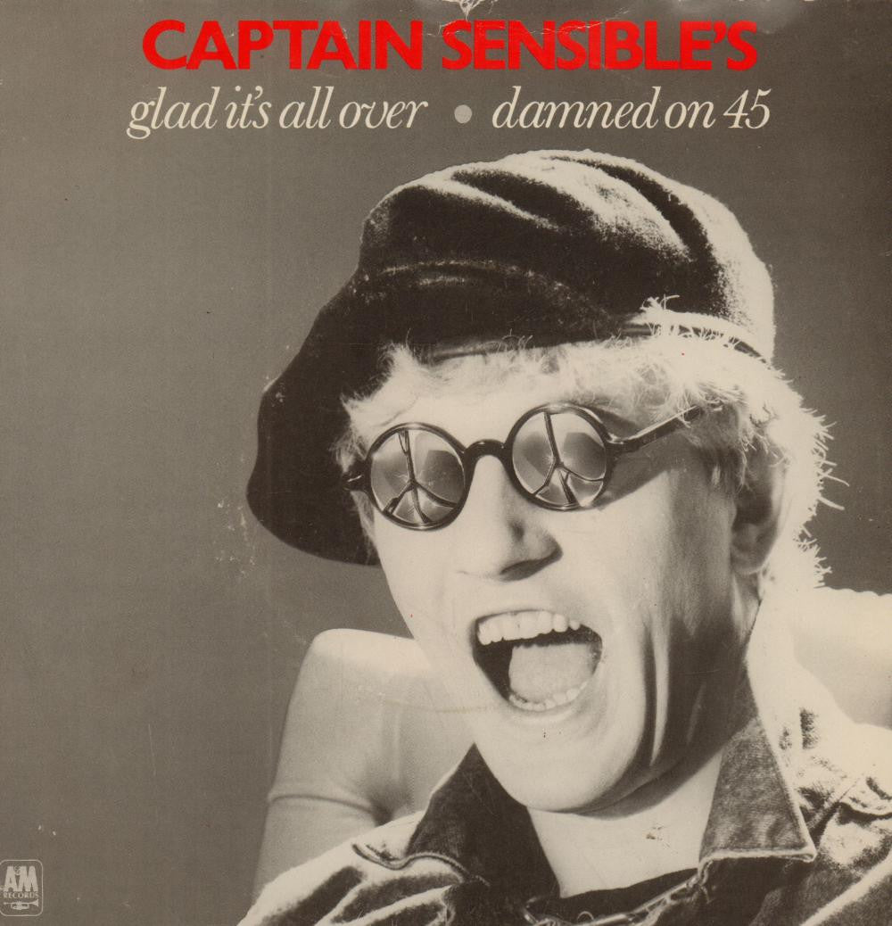 Captain Sensible-Glad It's All Over-7" Vinyl P/S