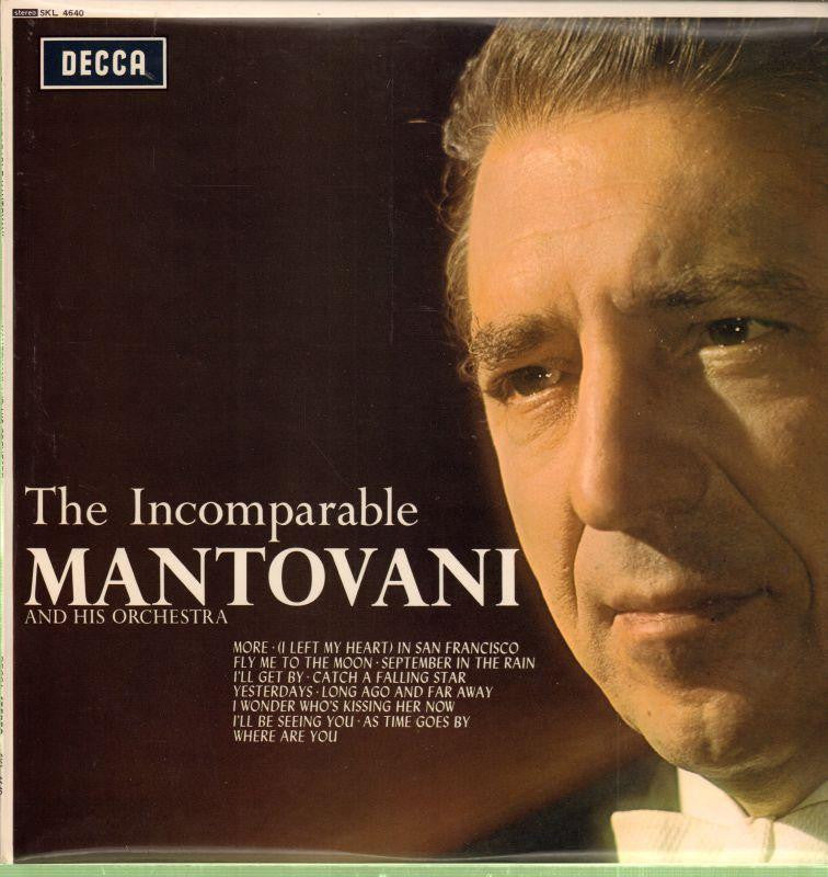 Mantovani-The Incomparable-Decca-Vinyl LP