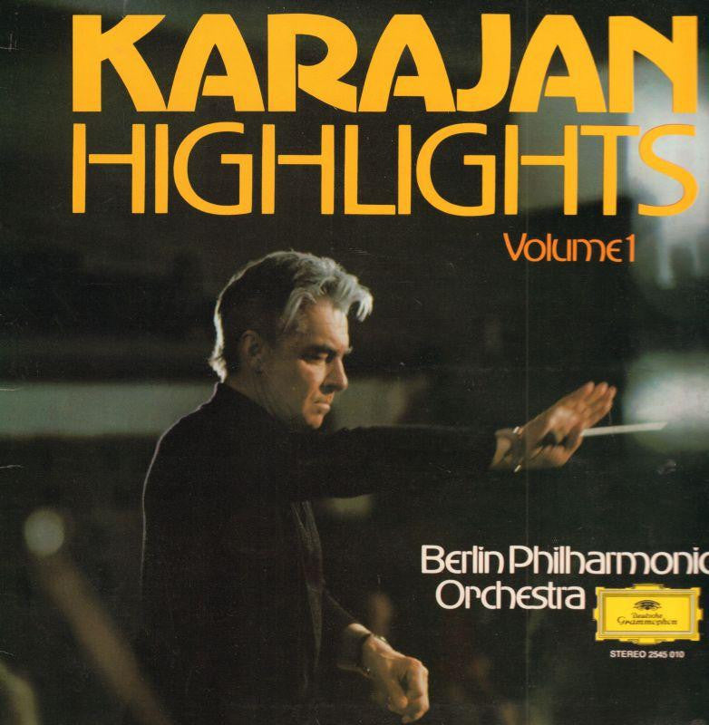 Karajan-Highlights Volume 1-Deutsche Grammophon-Vinyl LP Gatefold