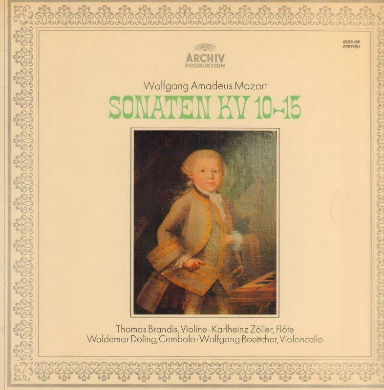 Mozart-Sonaten KV 15-17-Archive-Vinyl LP Gatefold