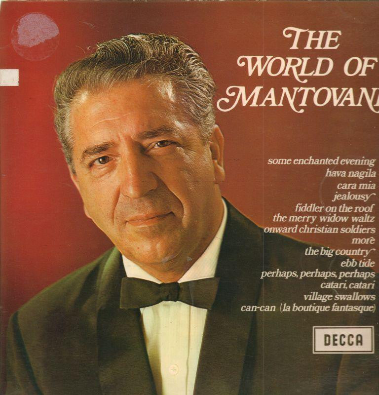 Mantovani-The World Of-Decca-Vinyl LP Gatefold