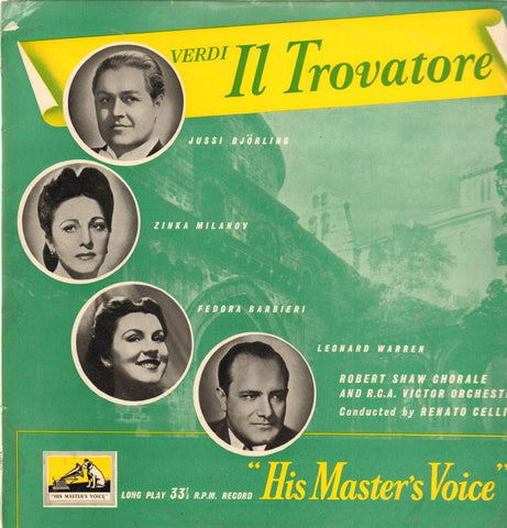 Verdi-Il Trovatore-HMV-Vinyl LP