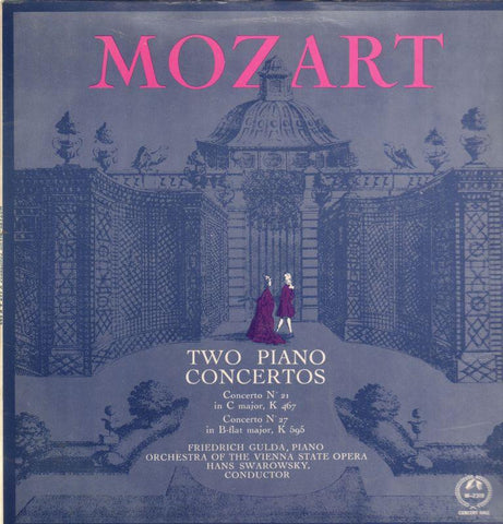 Mozart-Two Piano Concertos-Concert Hall-Vinyl LP