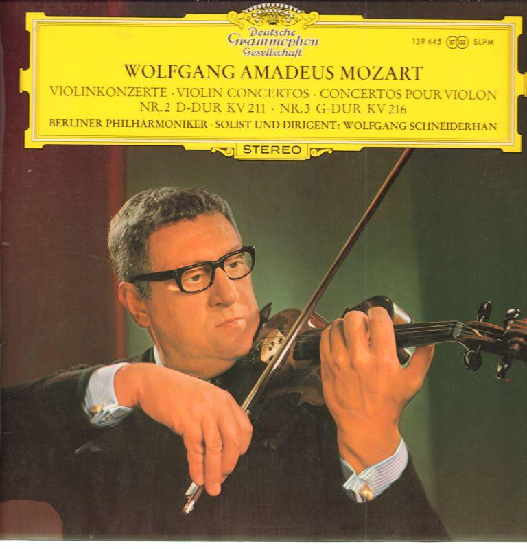 Mozart-Violinkonzerte-Deutsche Grammphon-Vinyl LP