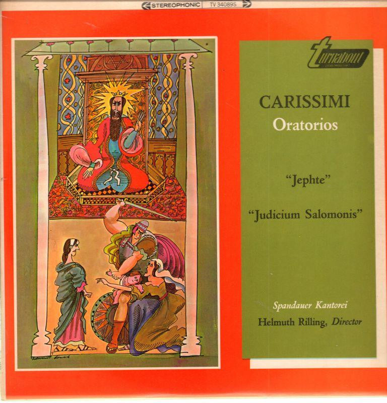 Carissimi-Oratorios-Turnabout-Vinyl LP