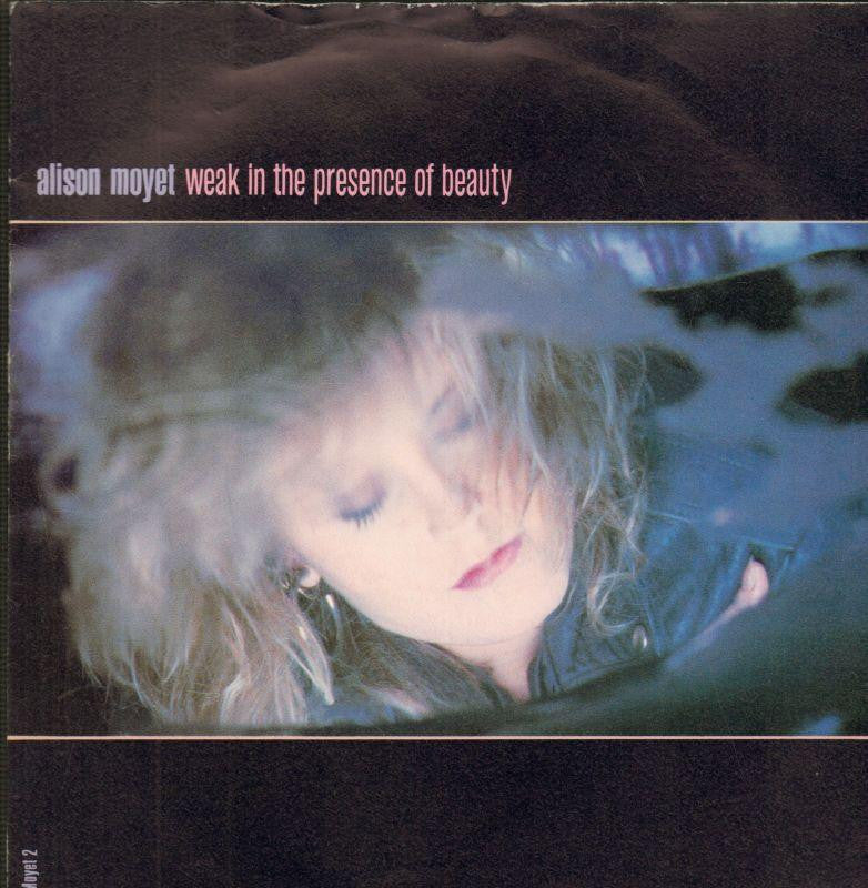 Alison Moyet-Weak In The Presence Of Beauty-CBS-7" Vinyl P/S