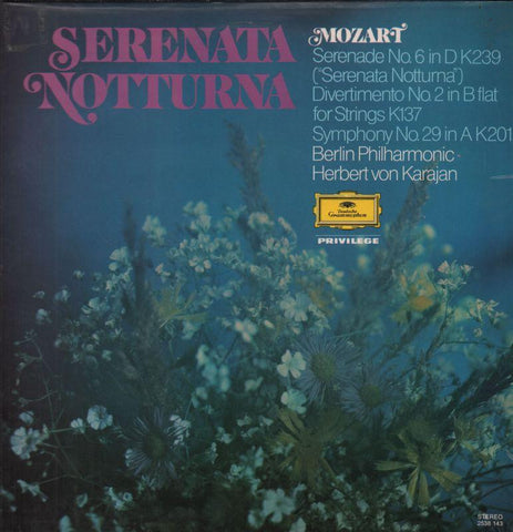 Mozart-Serenata Notturna-Deutsche Grammophon-Vinyl LP