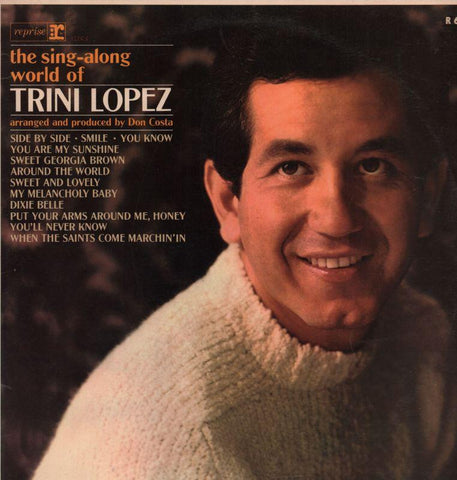 Trini Lopez-The Sing-Along World Of Trini Lopez-Pye Records-Vinyl LP