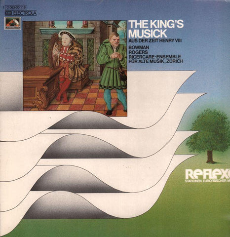 Various Classical-The King's Musick Bowman/Rogers/Ricercare-HMV-Vinyl LP Gatefold