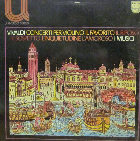 Vivaldi-Concerti Per Violino-Philips-Vinyl LP