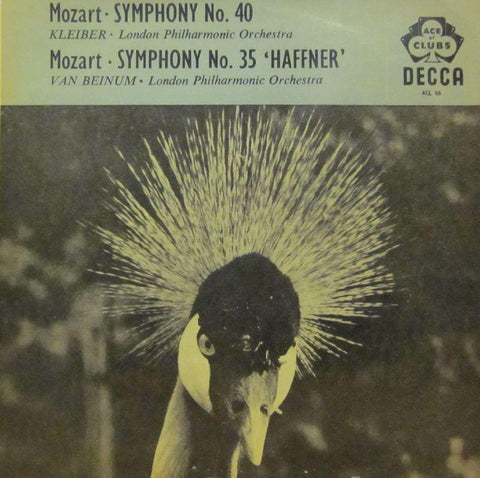 Mozart-Symphony No.40-Decca-Vinyl LP