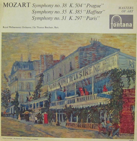 Mozart-Symphony No.38-Fontana-Vinyl LP