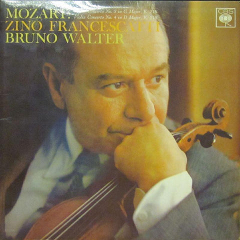 Mozart-Violin Concerto No.3-CBS-Vinyl LP