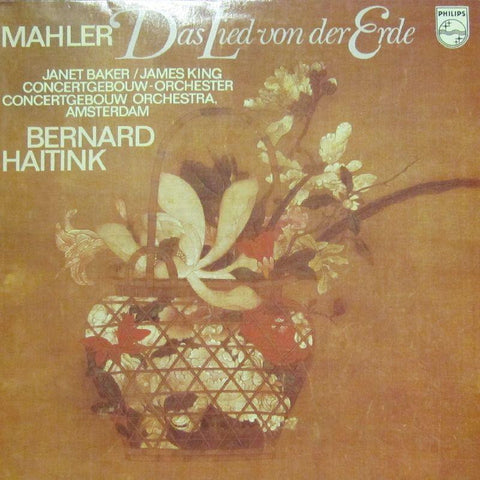 Mahler-Das Lied Der Erde-Philips-Vinyl LP