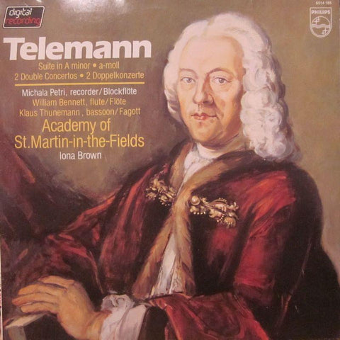 Telemann-Suite & 2 Double Concertos-Philips-Vinyl LP