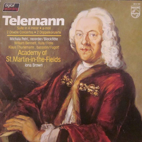 Telemann-Suite & 2 Double Concertos-Philips-Vinyl LP