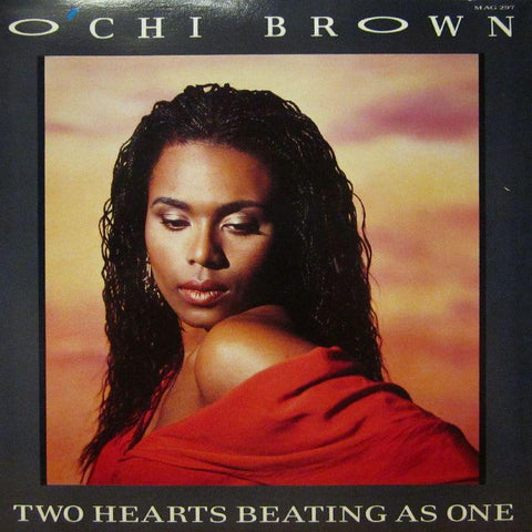 O'Chi Brown-Two Hearts Beat As One-Magnet-7" Vinyl P/S