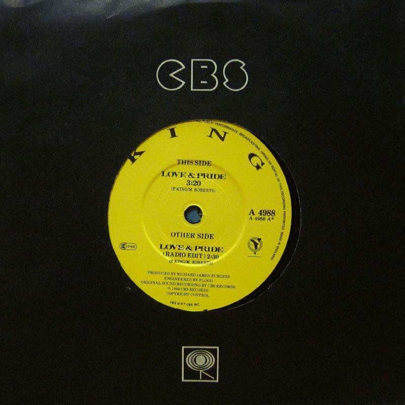 King-Love & Pride-CBS-7" Vinyl