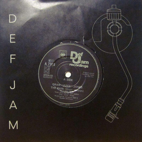 Oran' Juice' Jones-The Rain-Def Jam-7" Vinyl