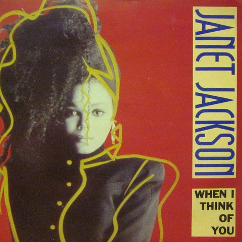 Janet Jackson-When I Think Of You-7" Vinyl P/S