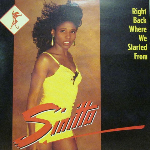 Sinitta-Right Back Where We Started From-7" Vinyl P/S