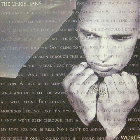 The Christians-Words-7" Vinyl P/S