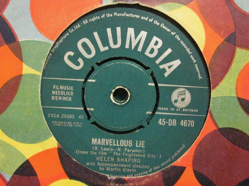 Helen Shapiro-Marvellous Lie-Columbia-7" Vinyl