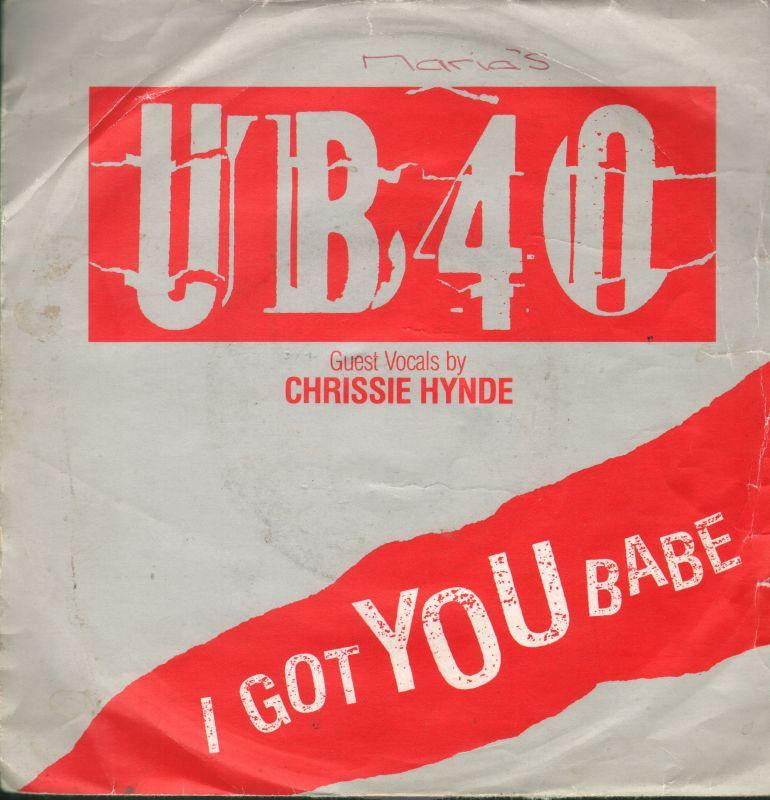 UB40-I Got You Babe-7" Vinyl P/S