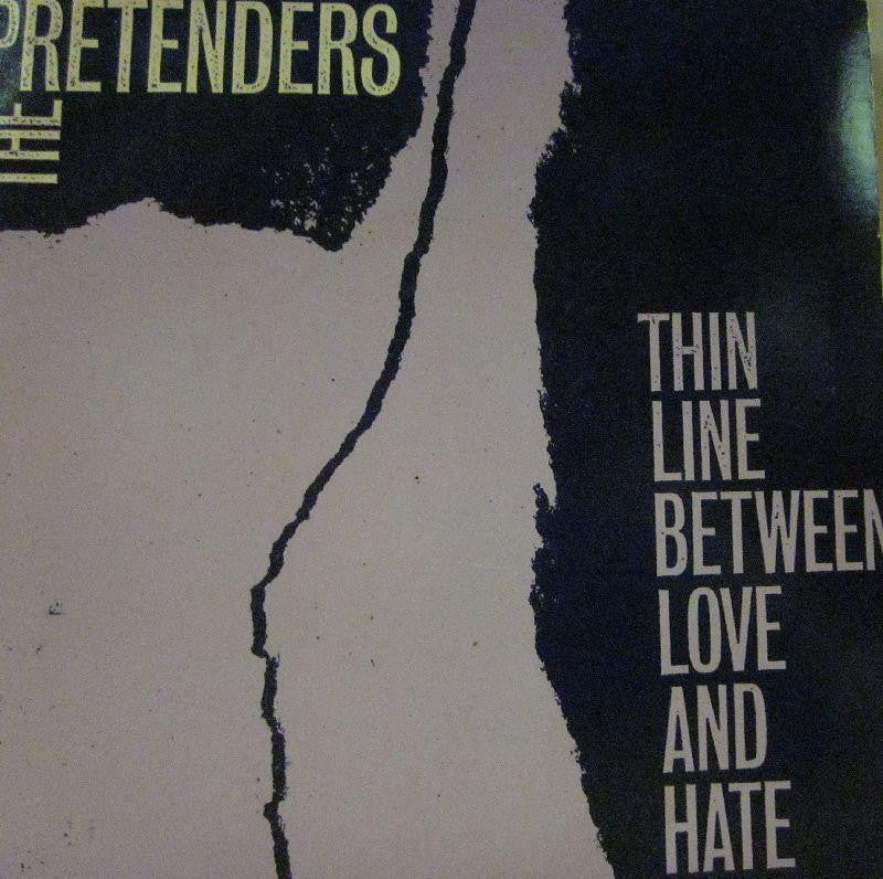 The Pretenders-Thin Line Between Love & Hate-Real Records-7" Vinyl